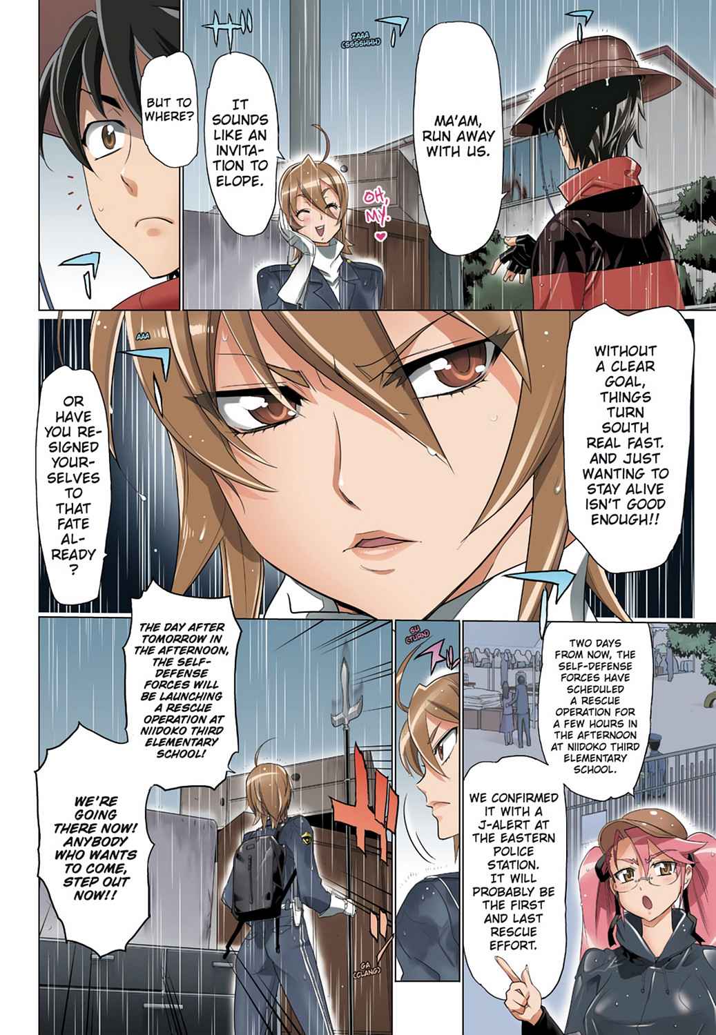 High School of the Dead - Full Color Edition Chap 7 - Next Chap 8