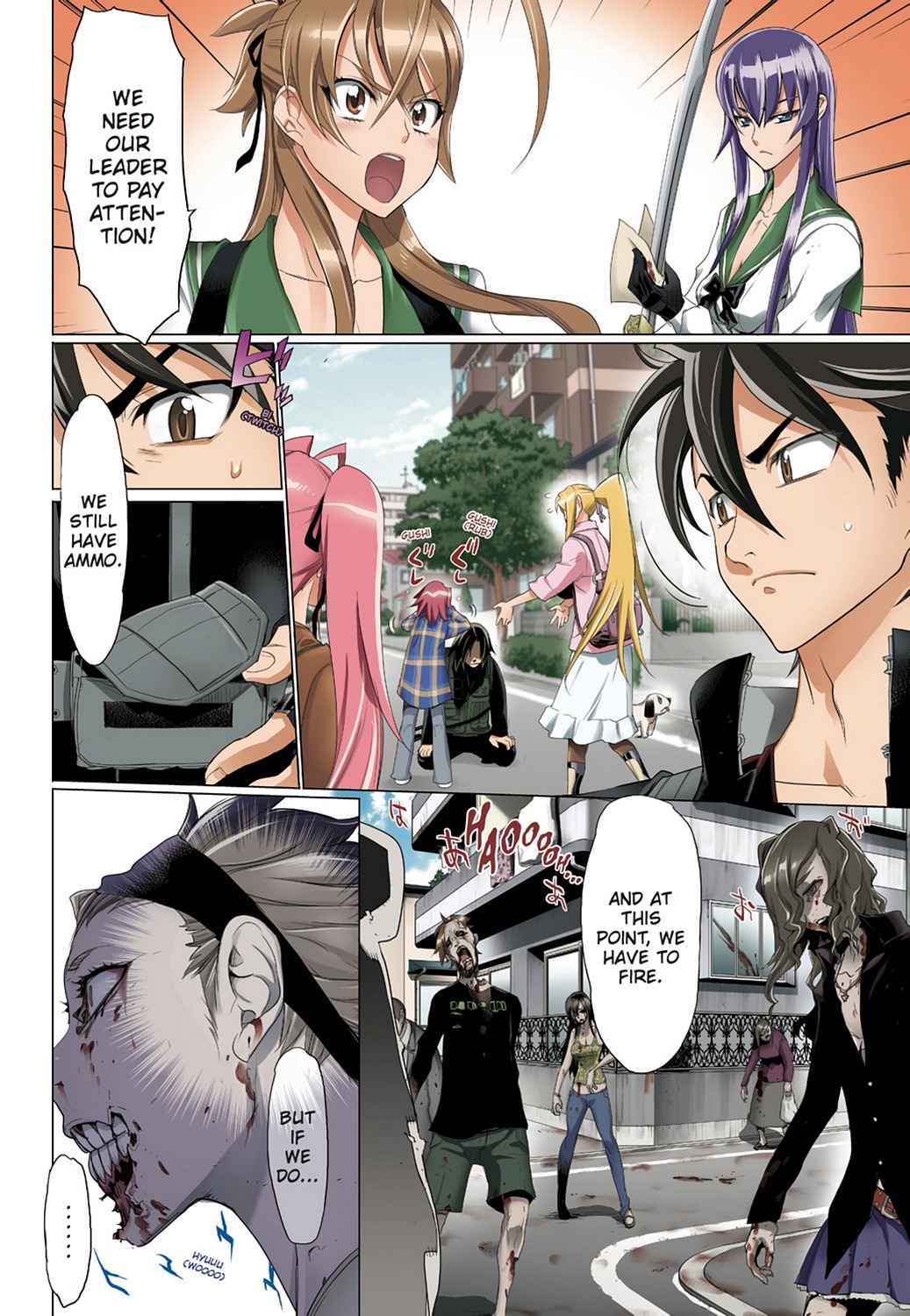 High School of the Dead - Full Color Edition Chap 7 - Next Chap 8