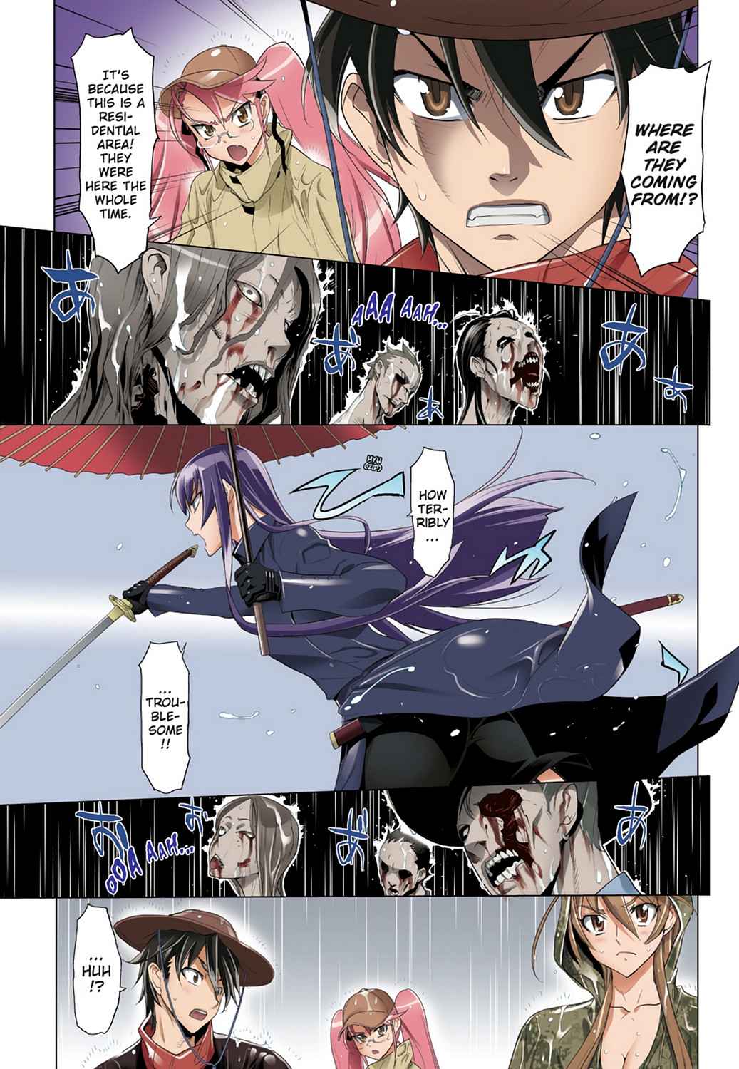 High School of the Dead - Full Color Edition Chap 7 - Next Chap 8