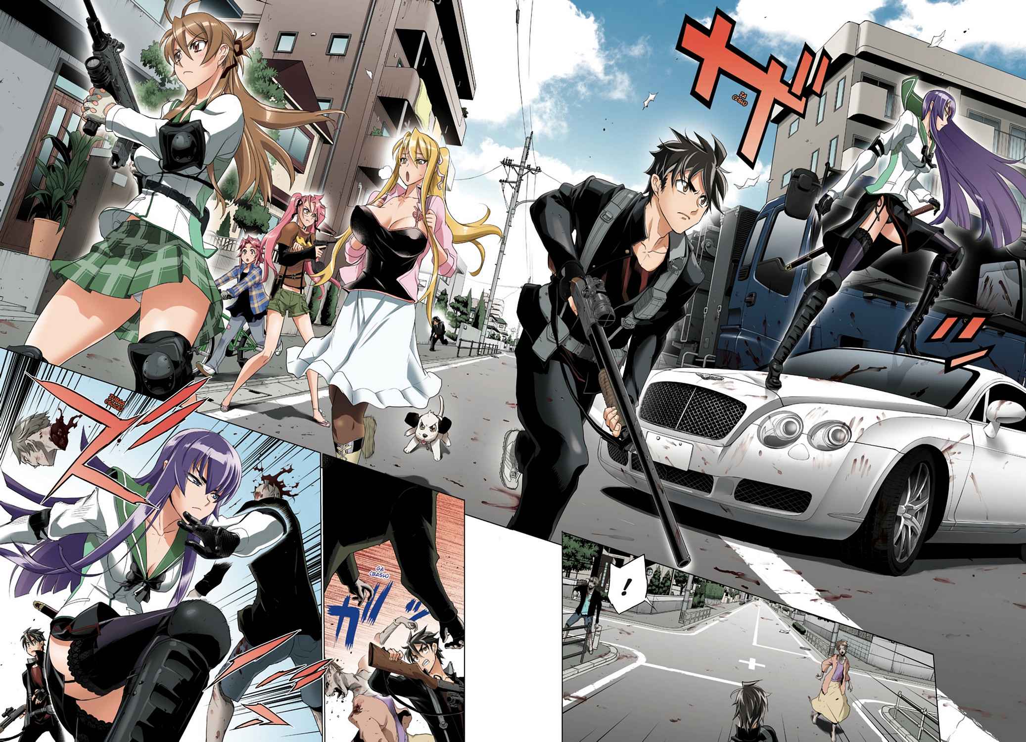 High School of the Dead - Full Color Edition Chap 7 - Next Chap 8