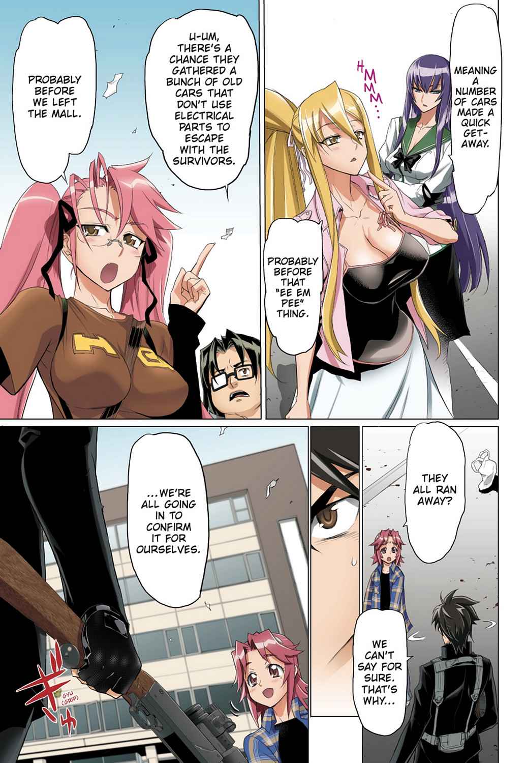 High School of the Dead - Full Color Edition Chap 7 - Next Chap 8