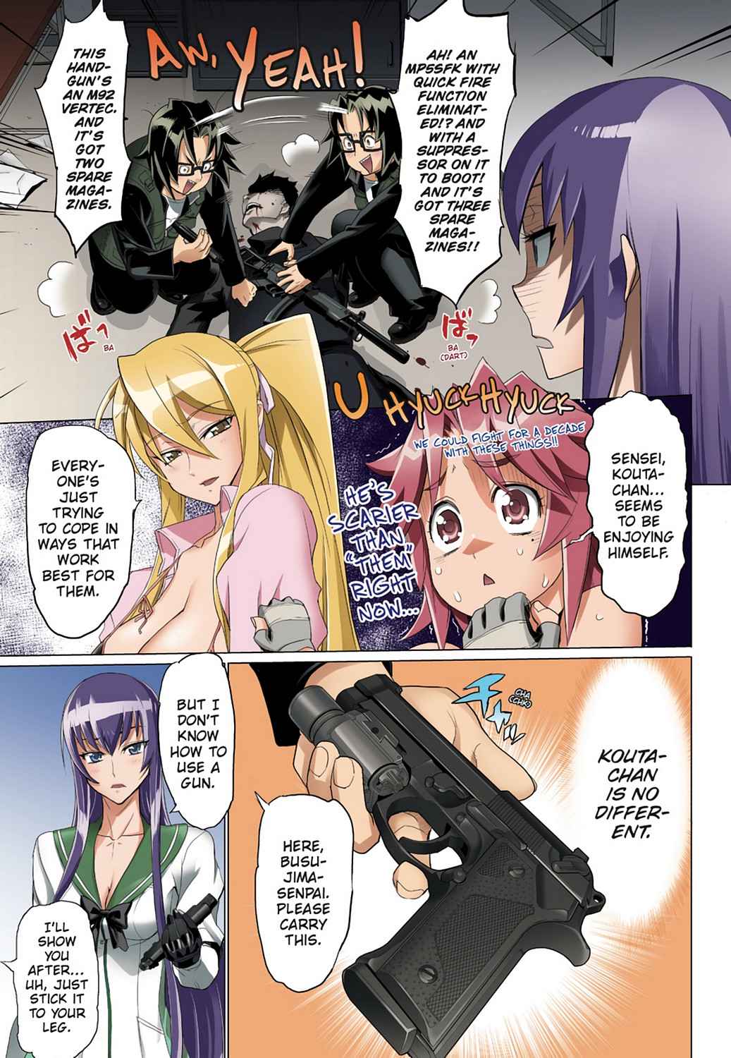 High School of the Dead - Full Color Edition Chap 7 - Next Chap 8