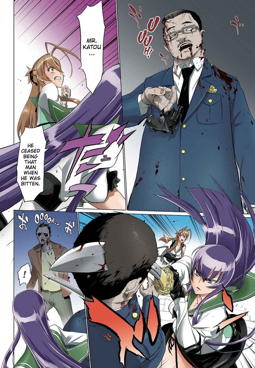 High School of the Dead - Full Color Edition Chap 7 - Next Chap 8