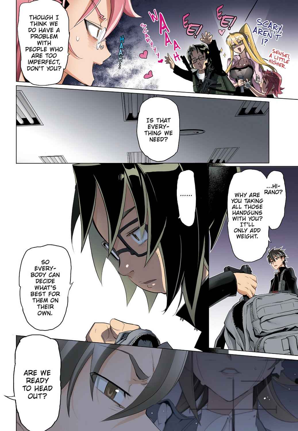 High School of the Dead - Full Color Edition Chap 7 - Next Chap 8