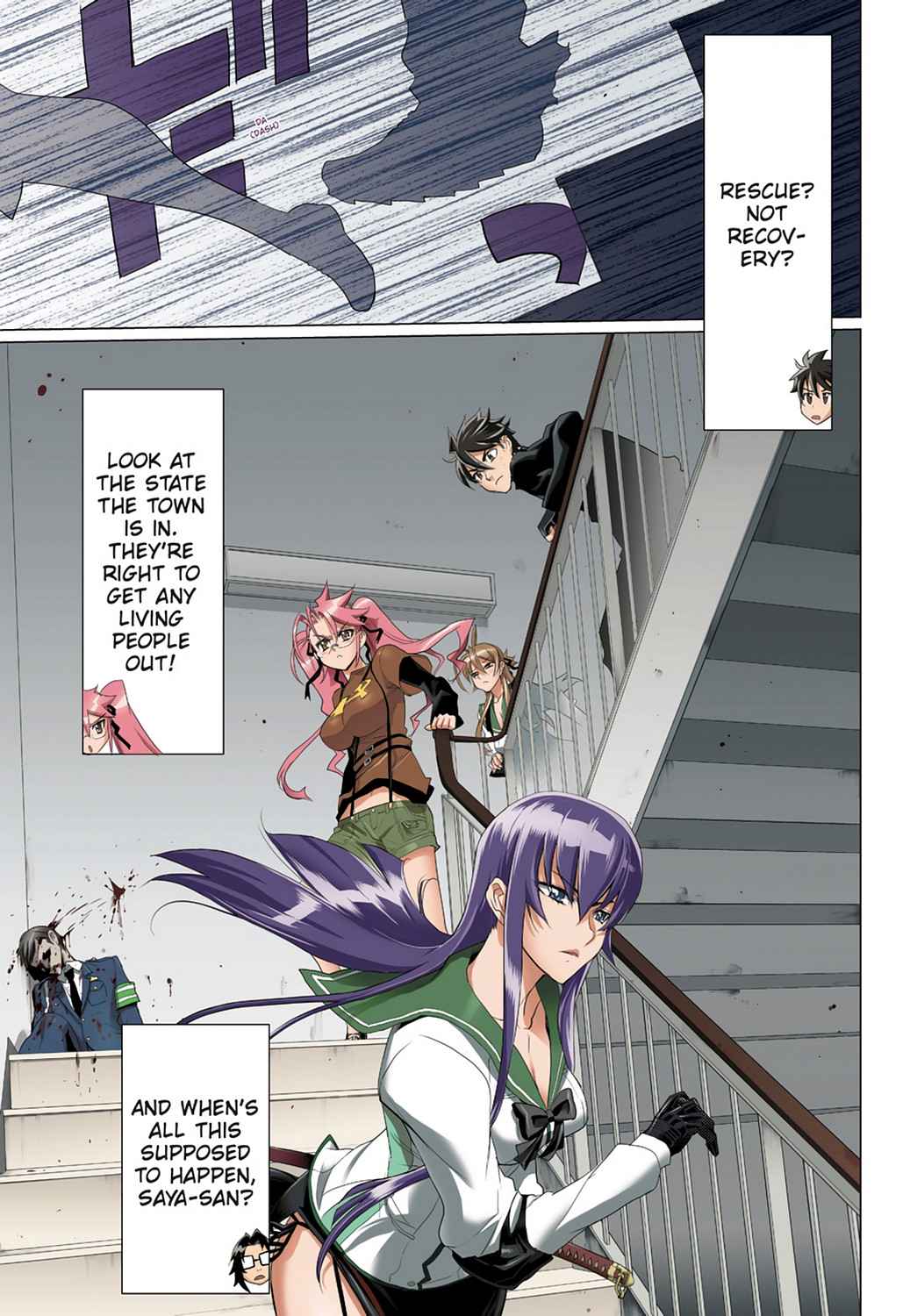 High School of the Dead - Full Color Edition Chap 7 - Next Chap 8