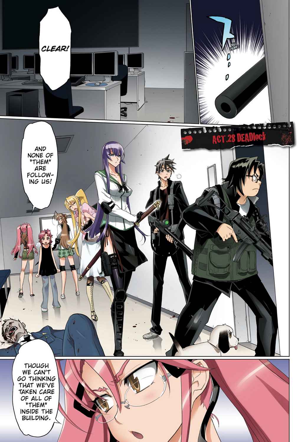 High School of the Dead - Full Color Edition Chap 7 - Next Chap 8