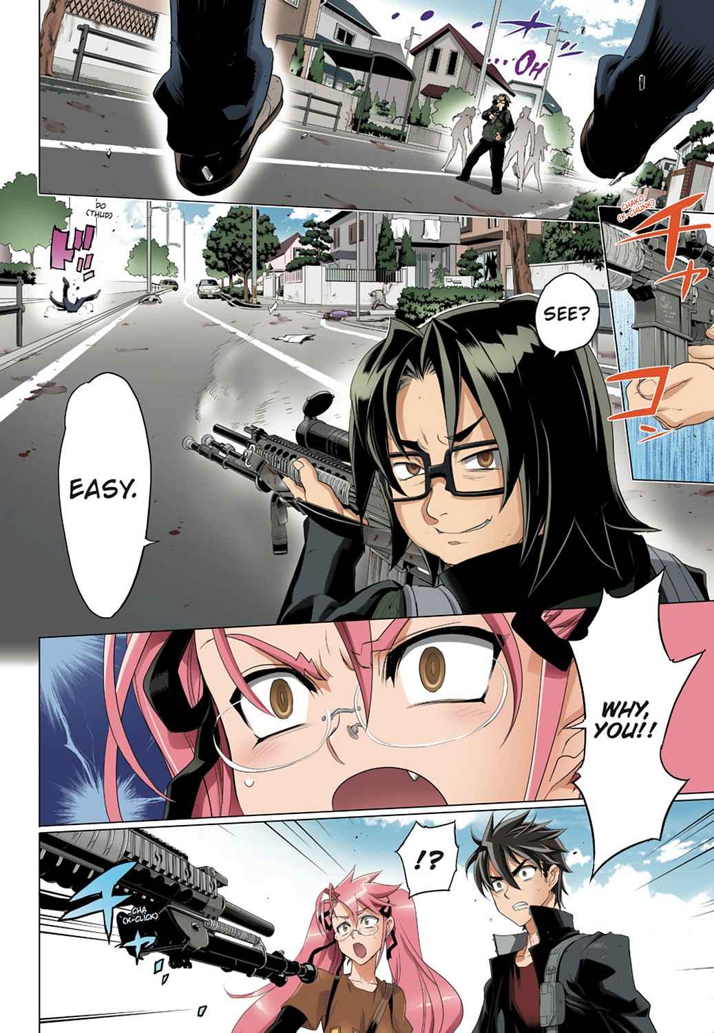 High School of the Dead - Full Color Edition Chap 7 - Next Chap 8