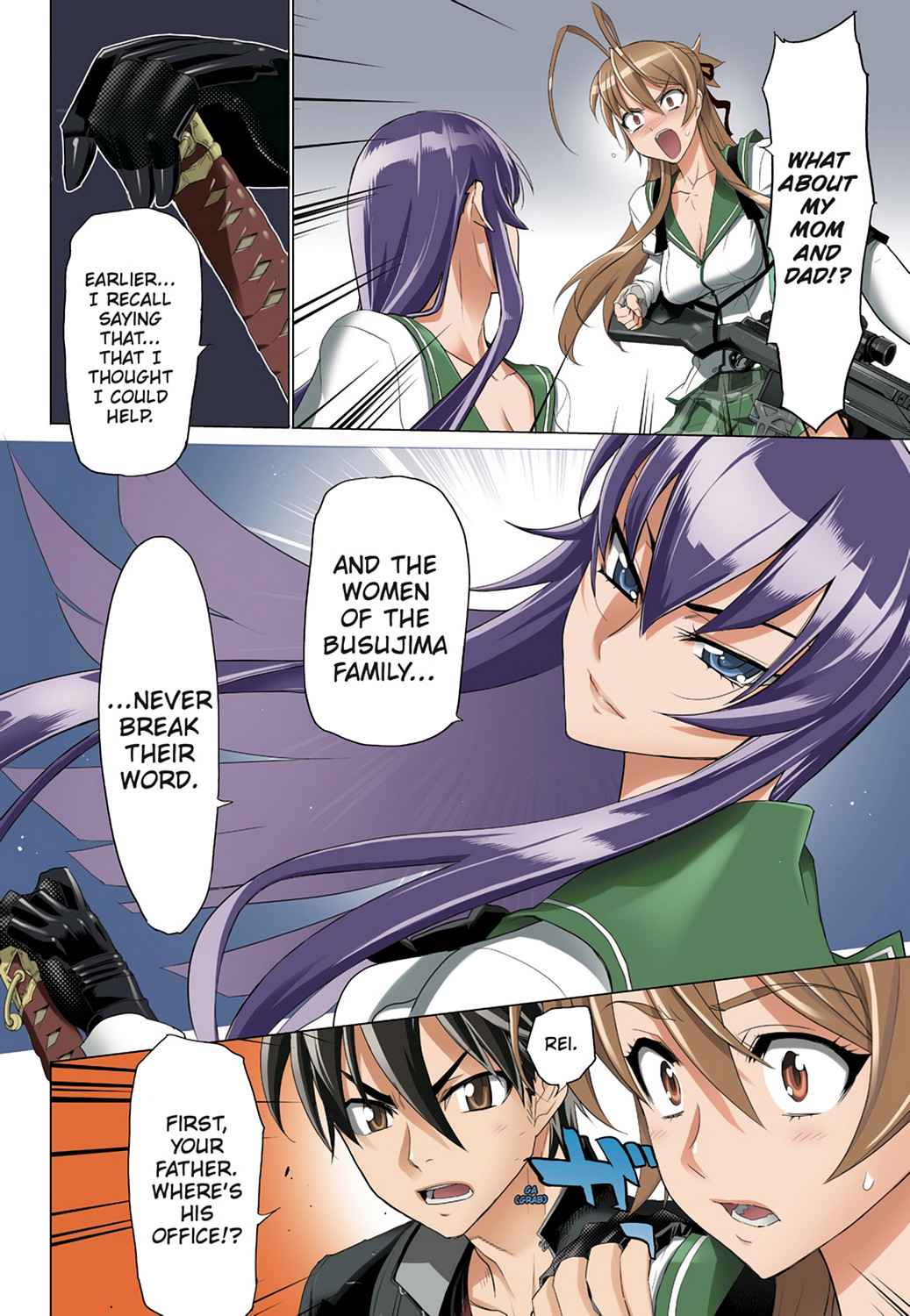 High School of the Dead - Full Color Edition Chap 7 - Next Chap 8