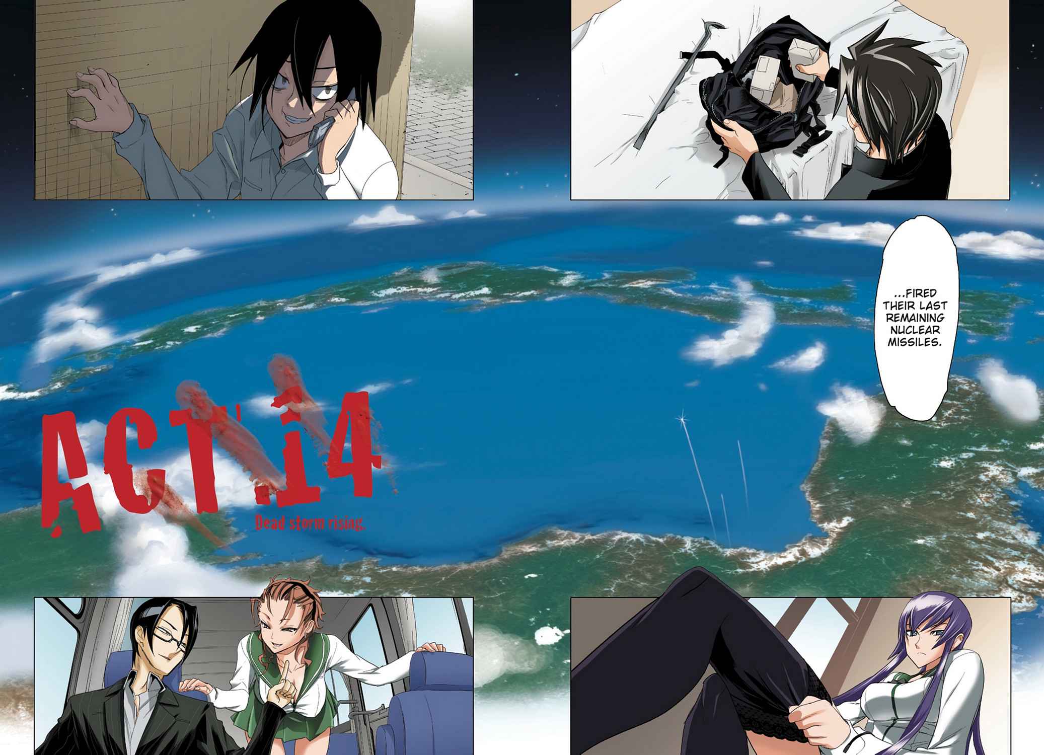 High School of the Dead - Full Color Edition Chap 4 - Next Chap 5