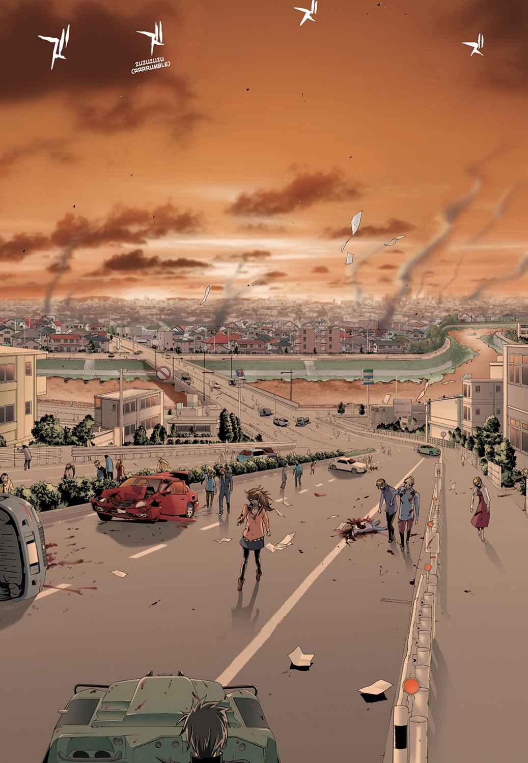 High School of the Dead - Full Color Edition Chap 4 - Next Chap 5