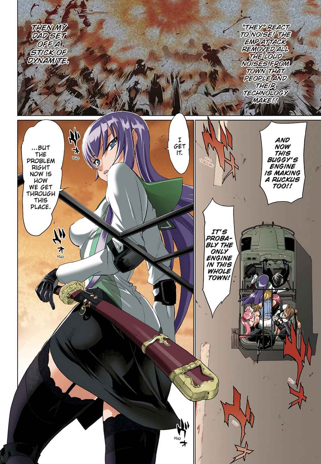 High School of the Dead - Full Color Edition Chap 4 - Next Chap 5