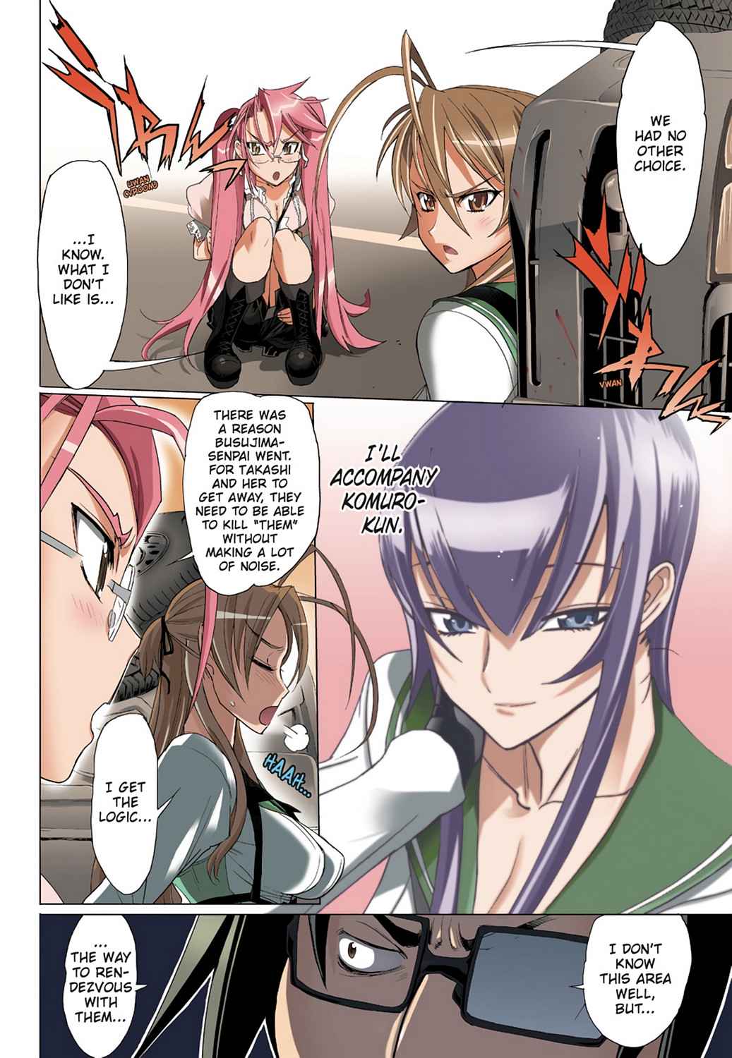 High School of the Dead - Full Color Edition Chap 4 - Next Chap 5