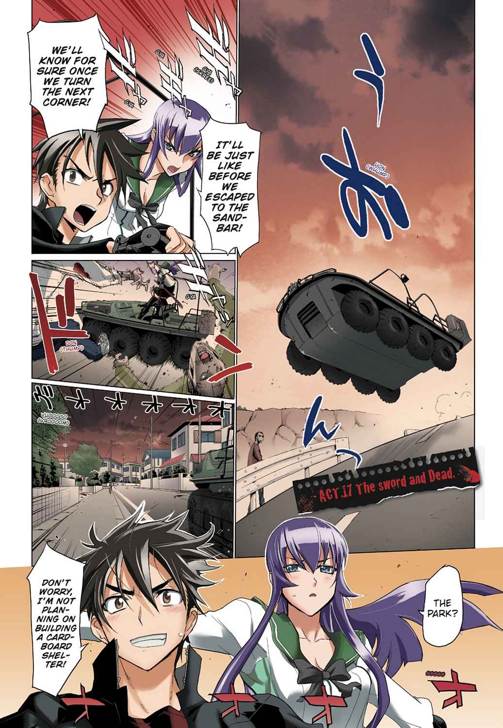 High School of the Dead - Full Color Edition Chap 4 - Next Chap 5