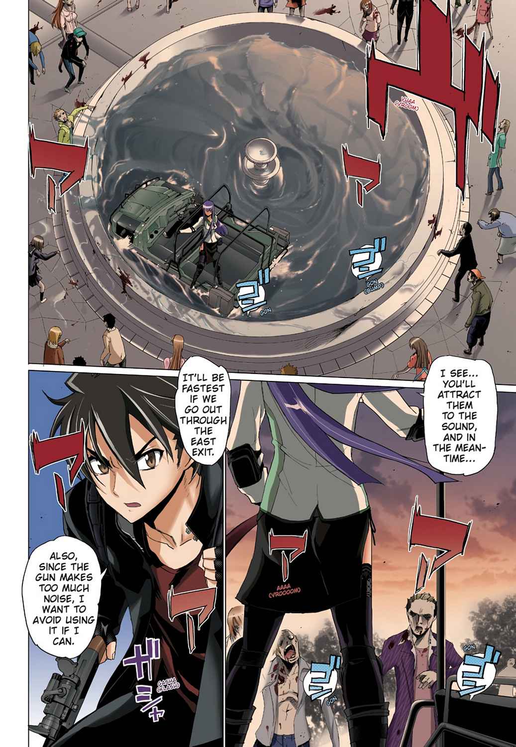 High School of the Dead - Full Color Edition Chap 4 - Next Chap 5