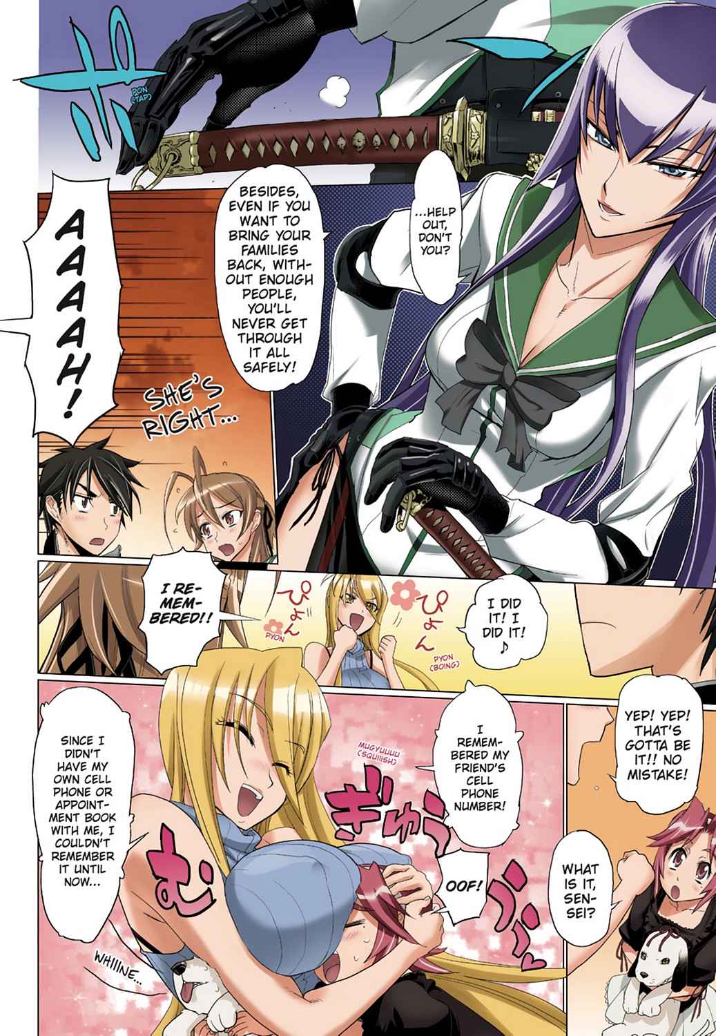 High School of the Dead - Full Color Edition Chap 4 - Next Chap 5