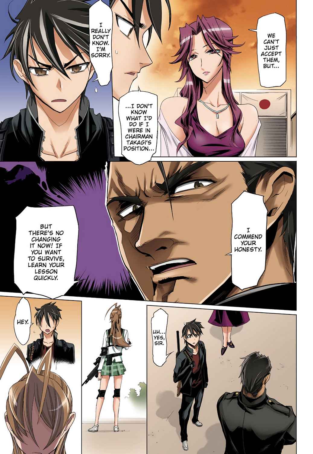 High School of the Dead - Full Color Edition Chap 4 - Next Chap 5