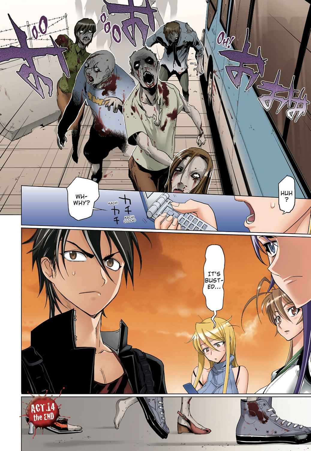 High School of the Dead - Full Color Edition Chap 4 - Next Chap 5