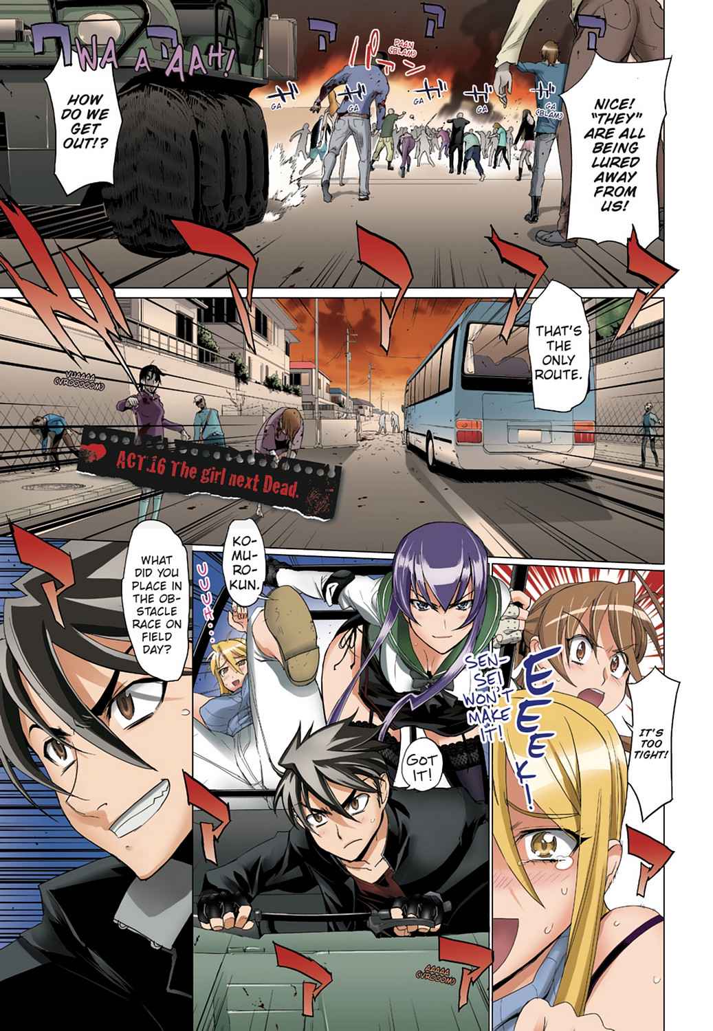 High School of the Dead - Full Color Edition Chap 4 - Next Chap 5