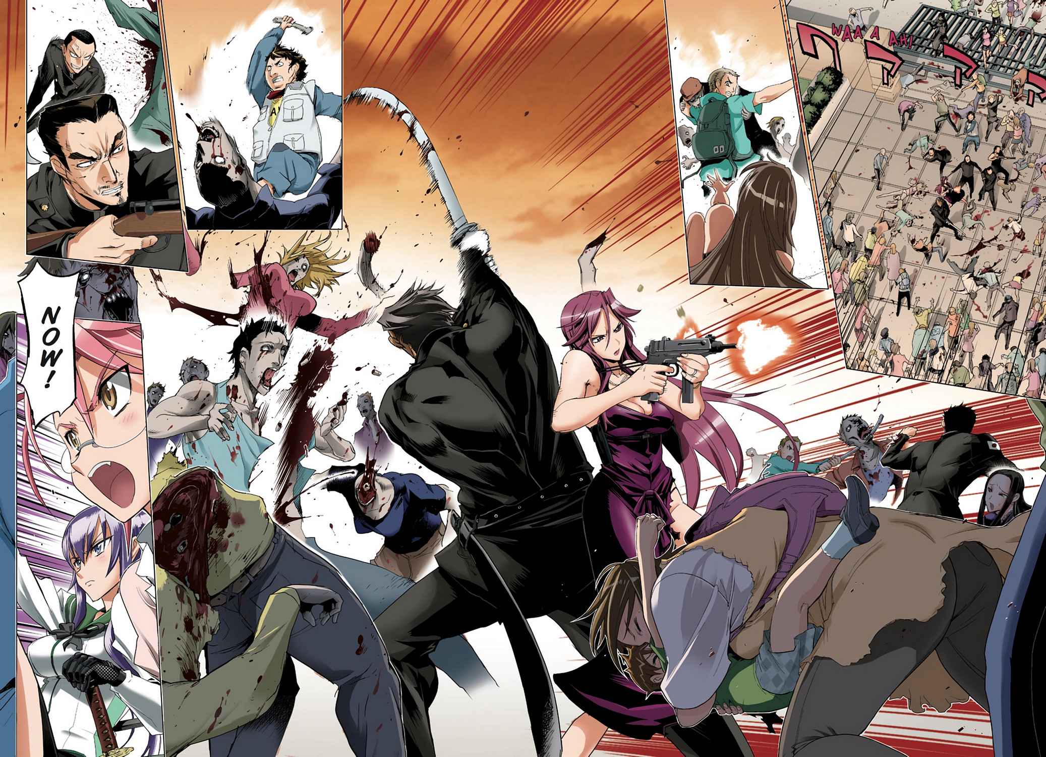 High School of the Dead - Full Color Edition Chap 4 - Next Chap 5