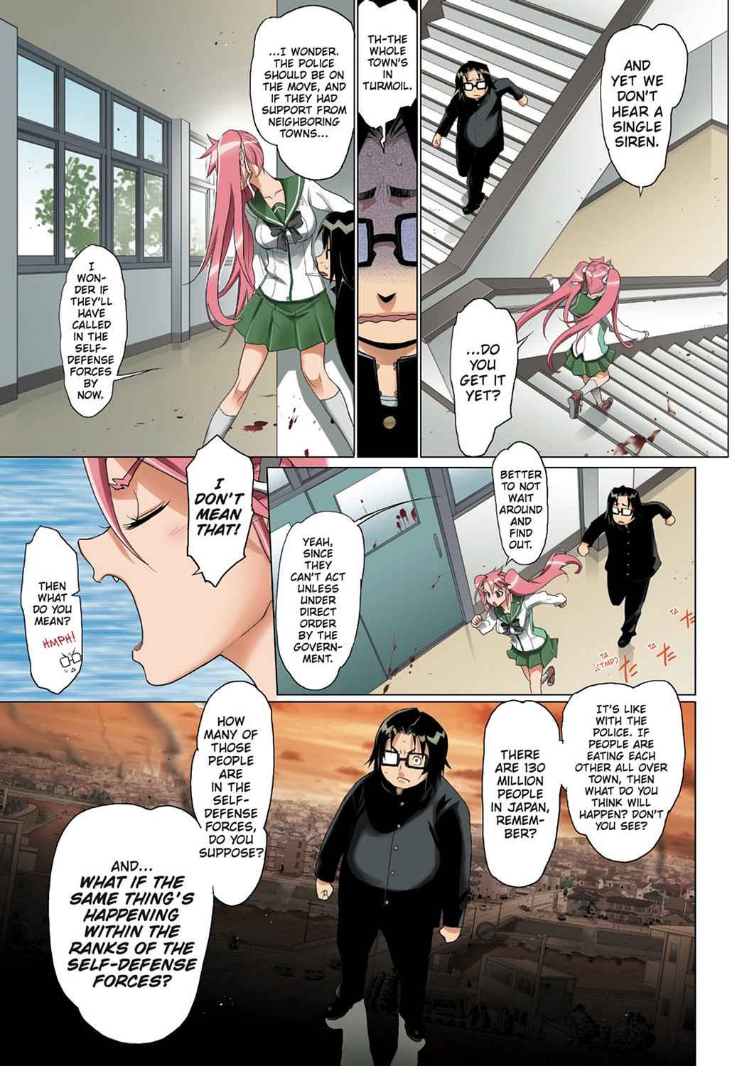 High School of the Dead - Full Color Edition Chap 5 - Next Chap 6