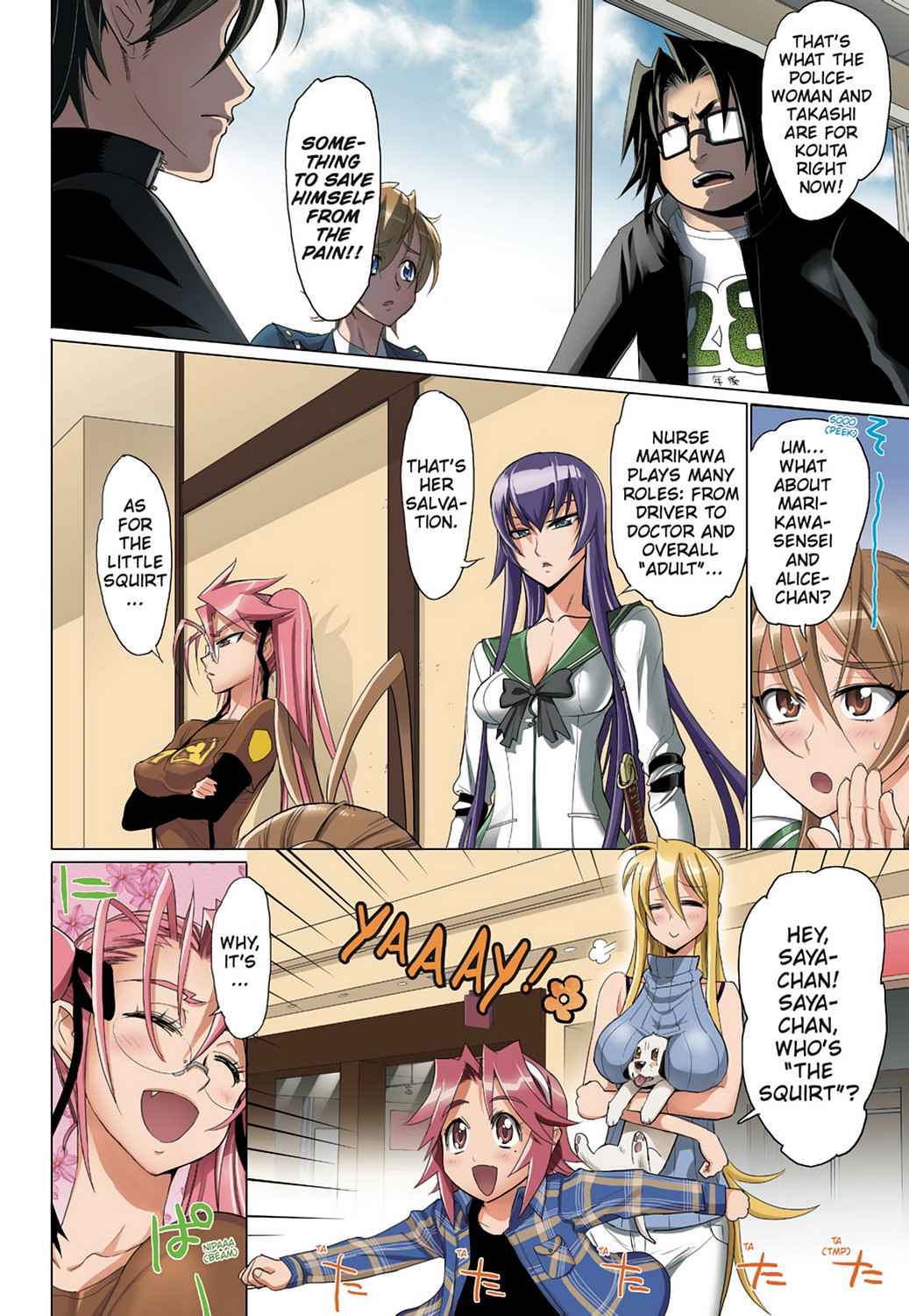 High School of the Dead - Full Color Edition Chap 5 - Next Chap 6