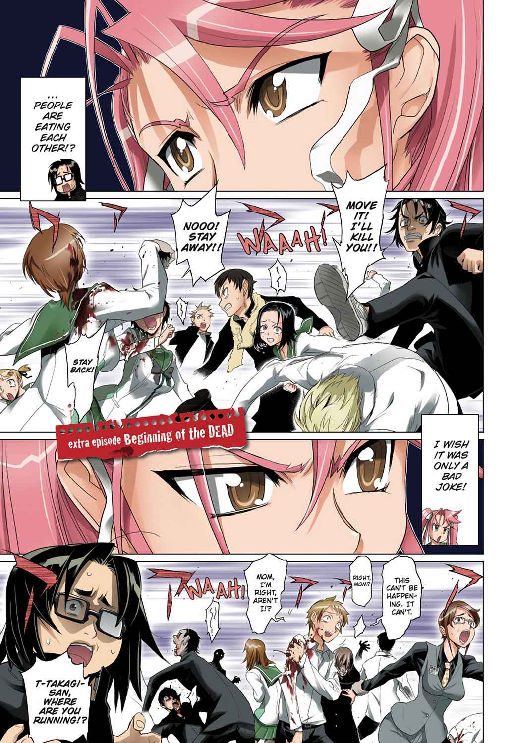 High School of the Dead - Full Color Edition Chap 5 - Next Chap 6