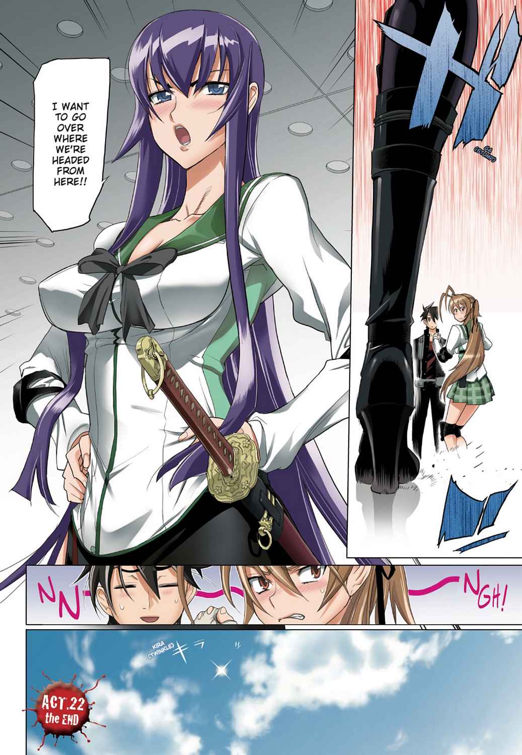 High School of the Dead - Full Color Edition Chap 5 - Next Chap 6