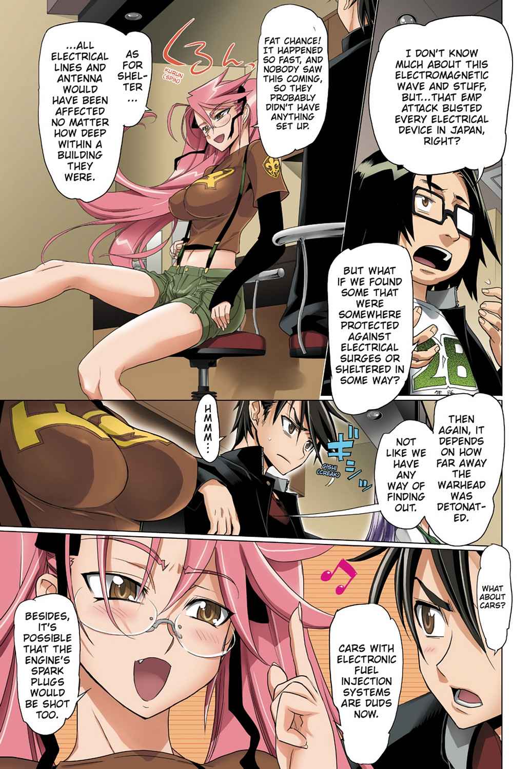 High School of the Dead - Full Color Edition Chap 5 - Next Chap 6