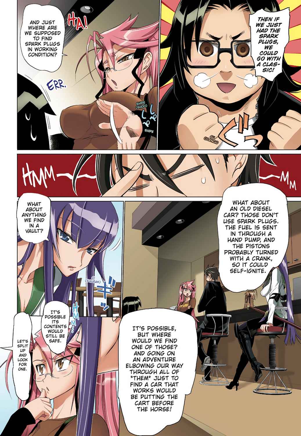 High School of the Dead - Full Color Edition Chap 5 - Next Chap 6