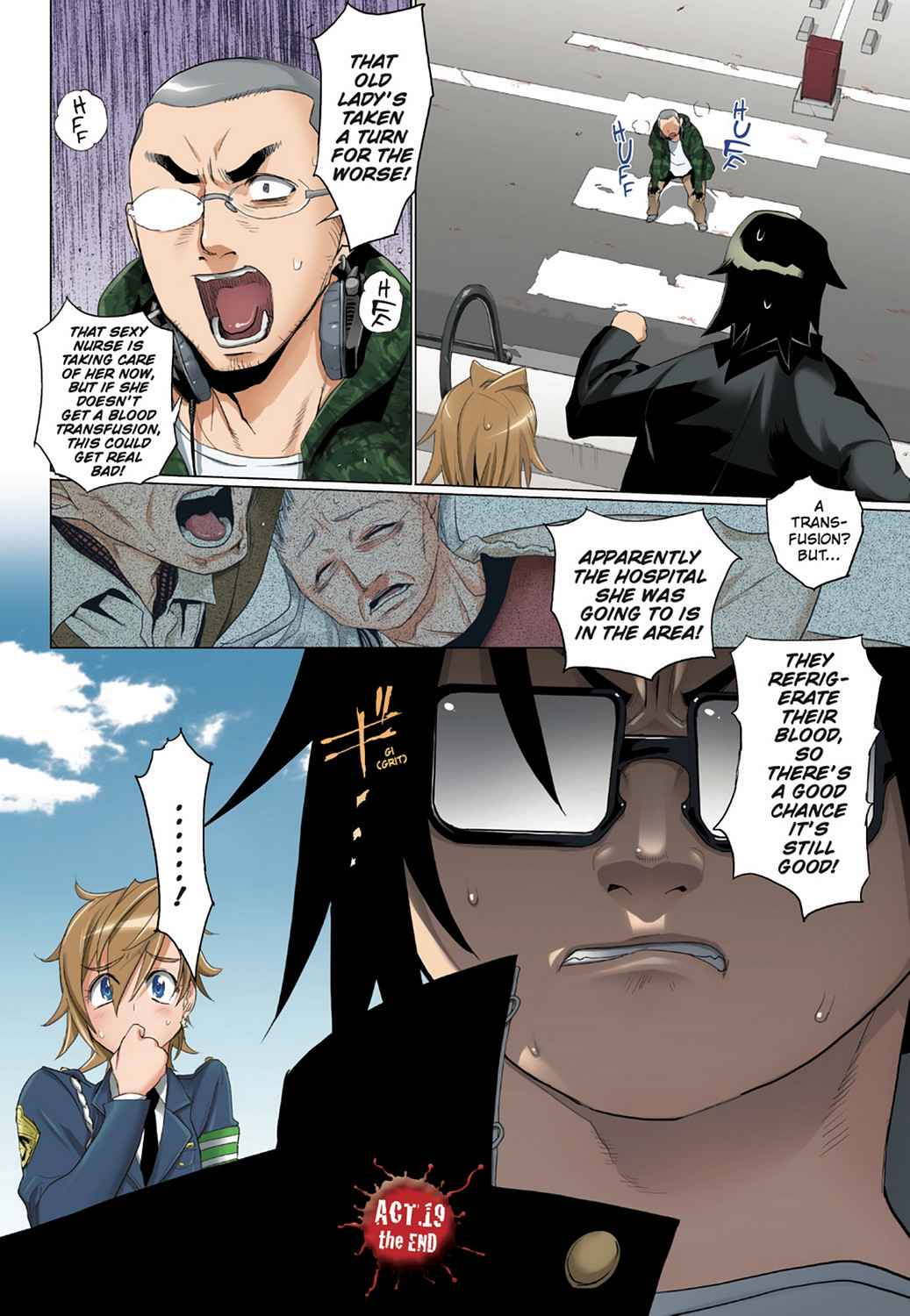 High School of the Dead - Full Color Edition Chap 5 - Next Chap 6
