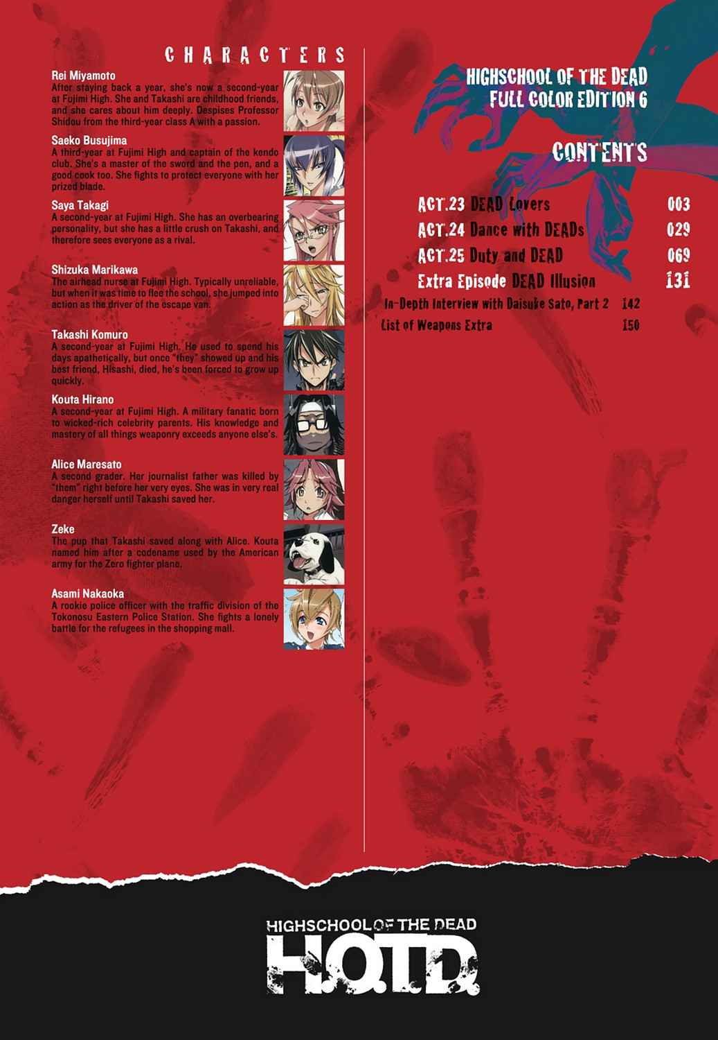 High School of the Dead - Full Color Edition Chap 6 - Next Chap 7