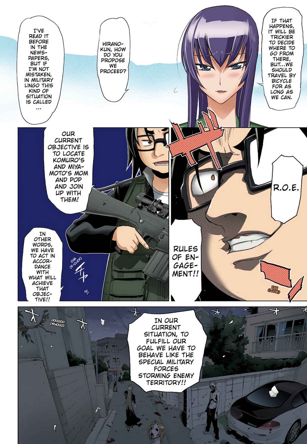 High School of the Dead - Full Color Edition Chap 6 - Next Chap 7