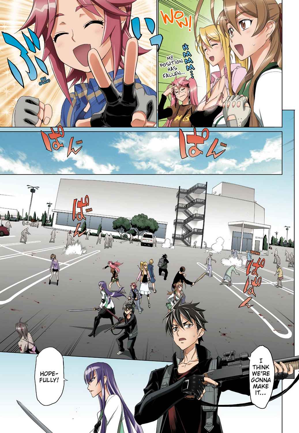 High School of the Dead - Full Color Edition Chap 6 - Next Chap 7