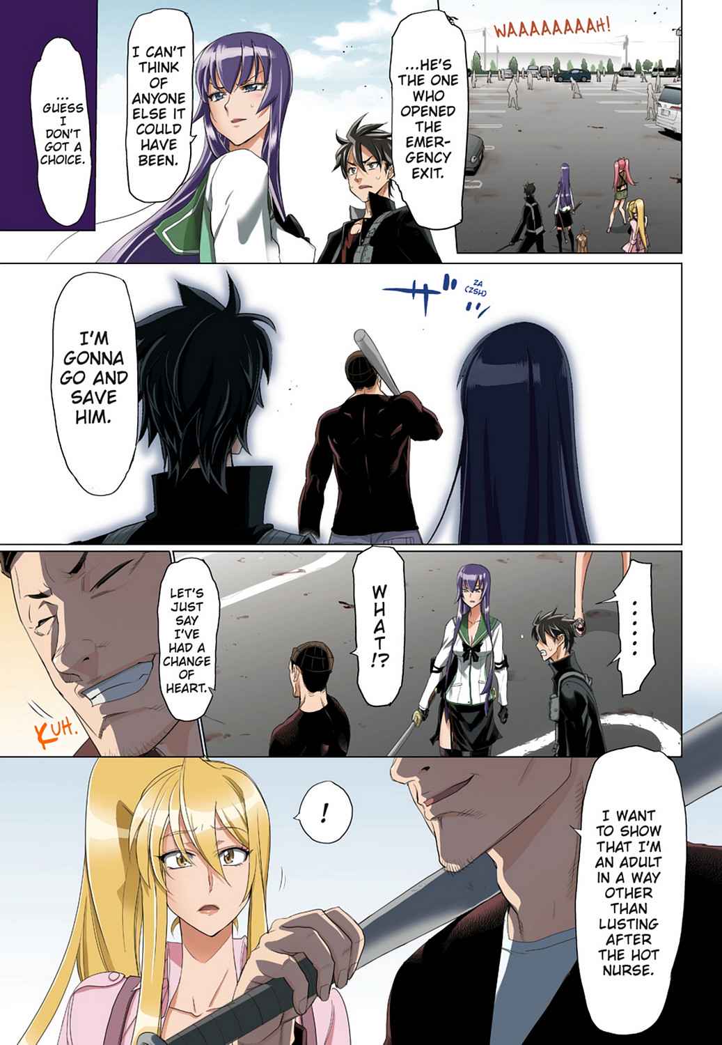 High School of the Dead - Full Color Edition Chap 6 - Next Chap 7
