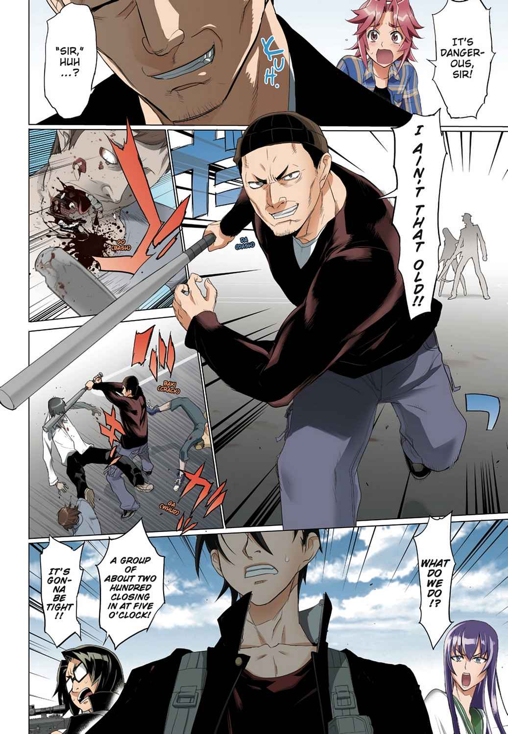 High School of the Dead - Full Color Edition Chap 6 - Next Chap 7