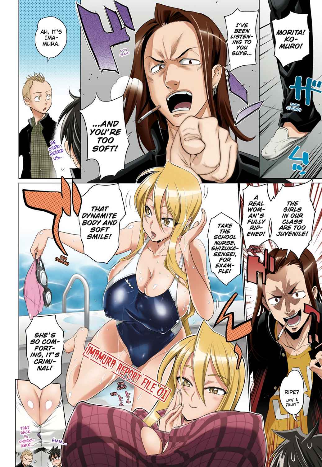 High School of the Dead - Full Color Edition Chap 6 - Next Chap 7