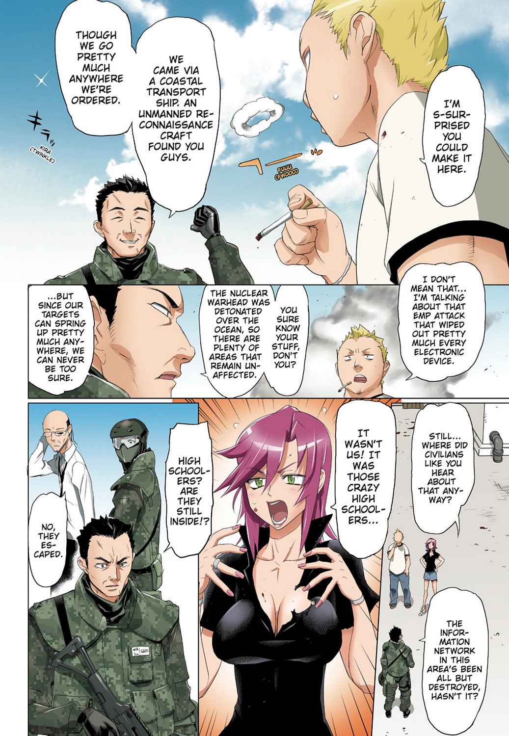 High School of the Dead - Full Color Edition Chap 6 - Next Chap 7