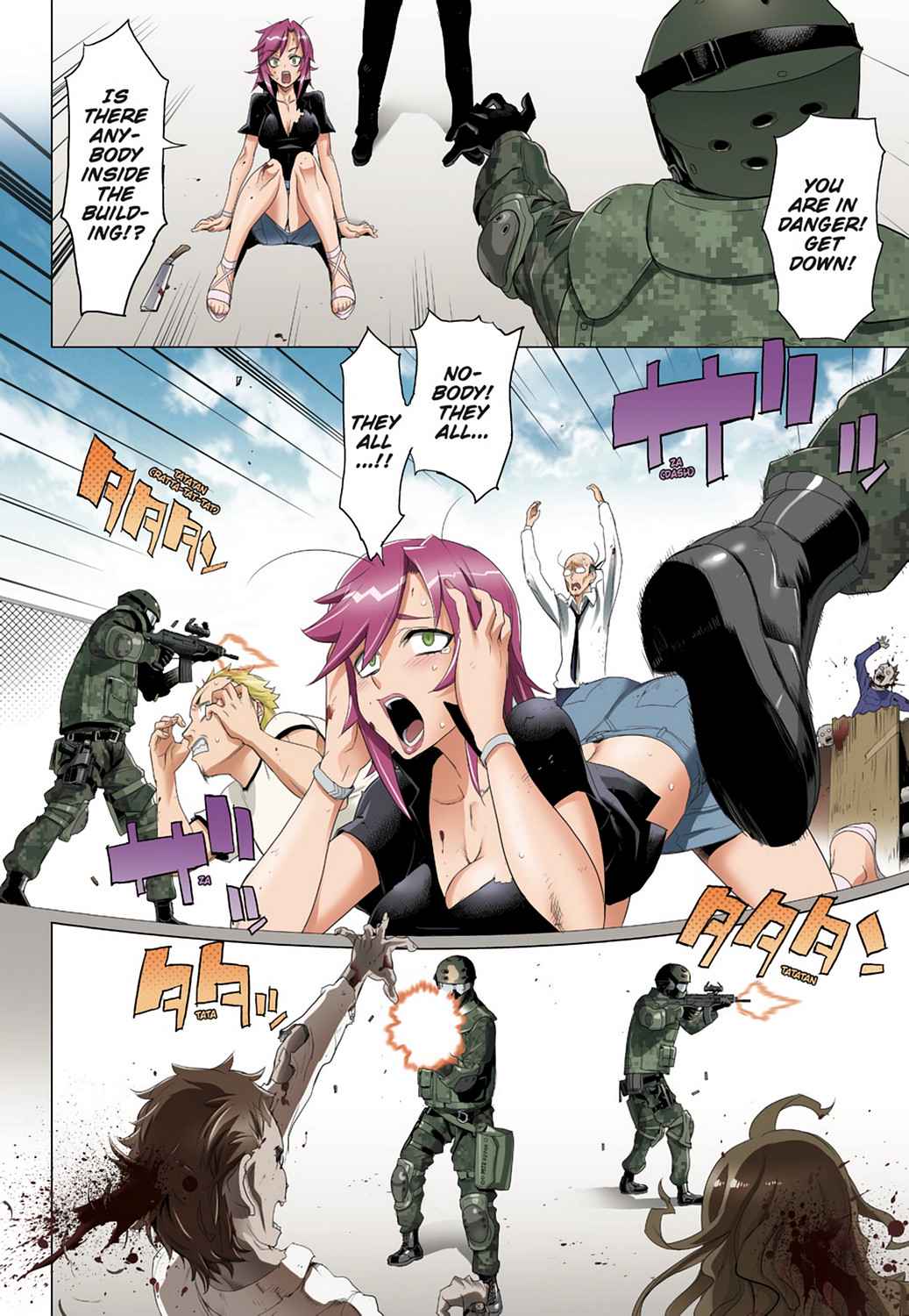 High School of the Dead - Full Color Edition Chap 6 - Next Chap 7