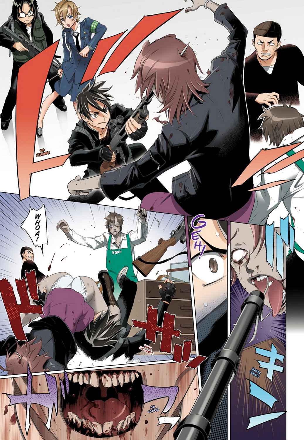 High School of the Dead - Full Color Edition Chap 6 - Next Chap 7