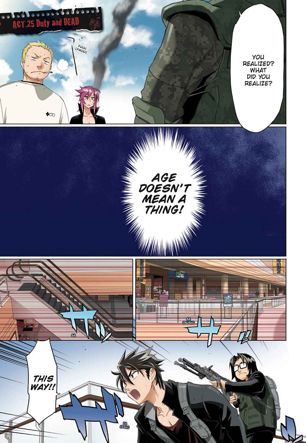 High School of the Dead - Full Color Edition Chap 6 - Next Chap 7