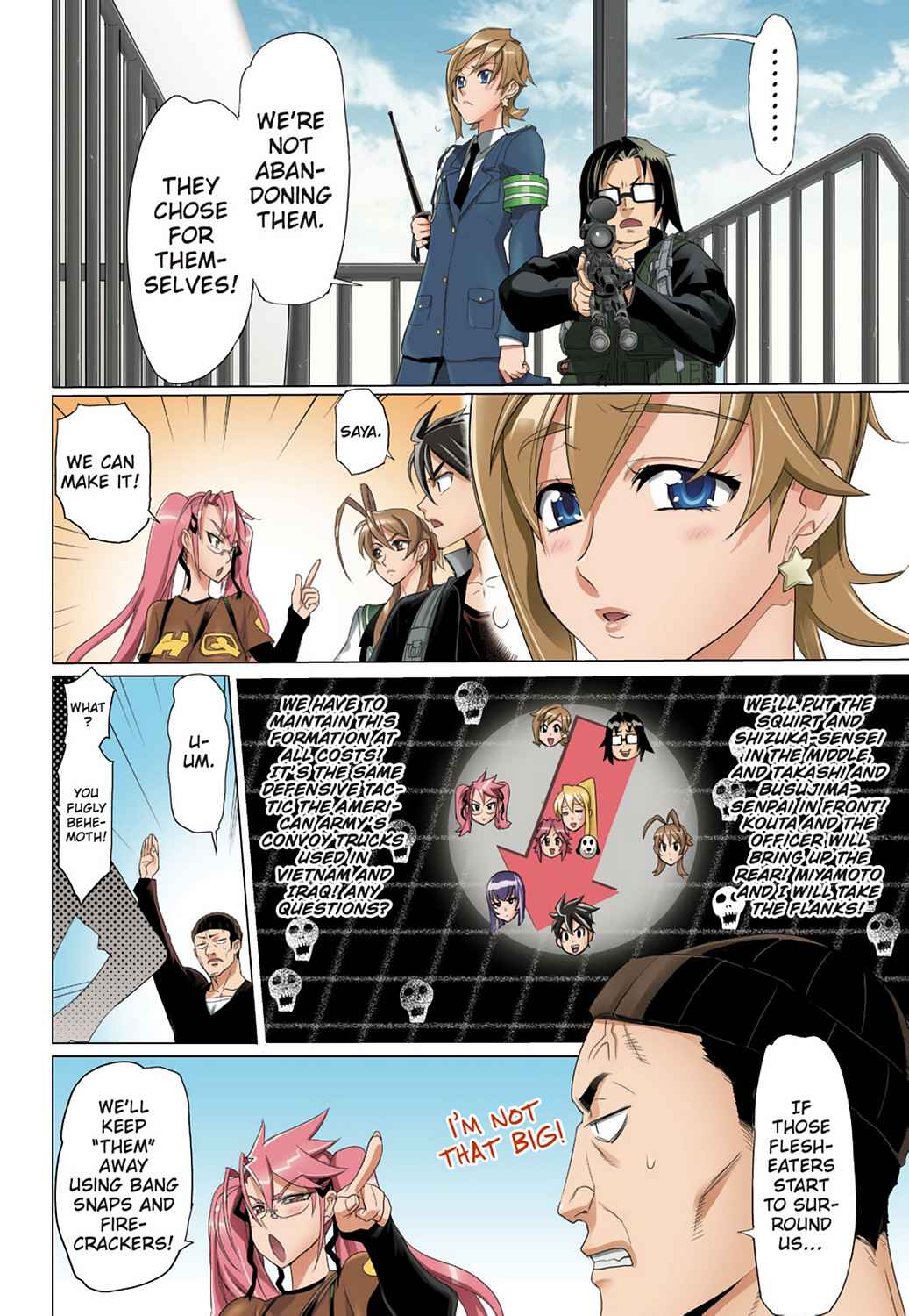 High School of the Dead - Full Color Edition Chap 6 - Next Chap 7