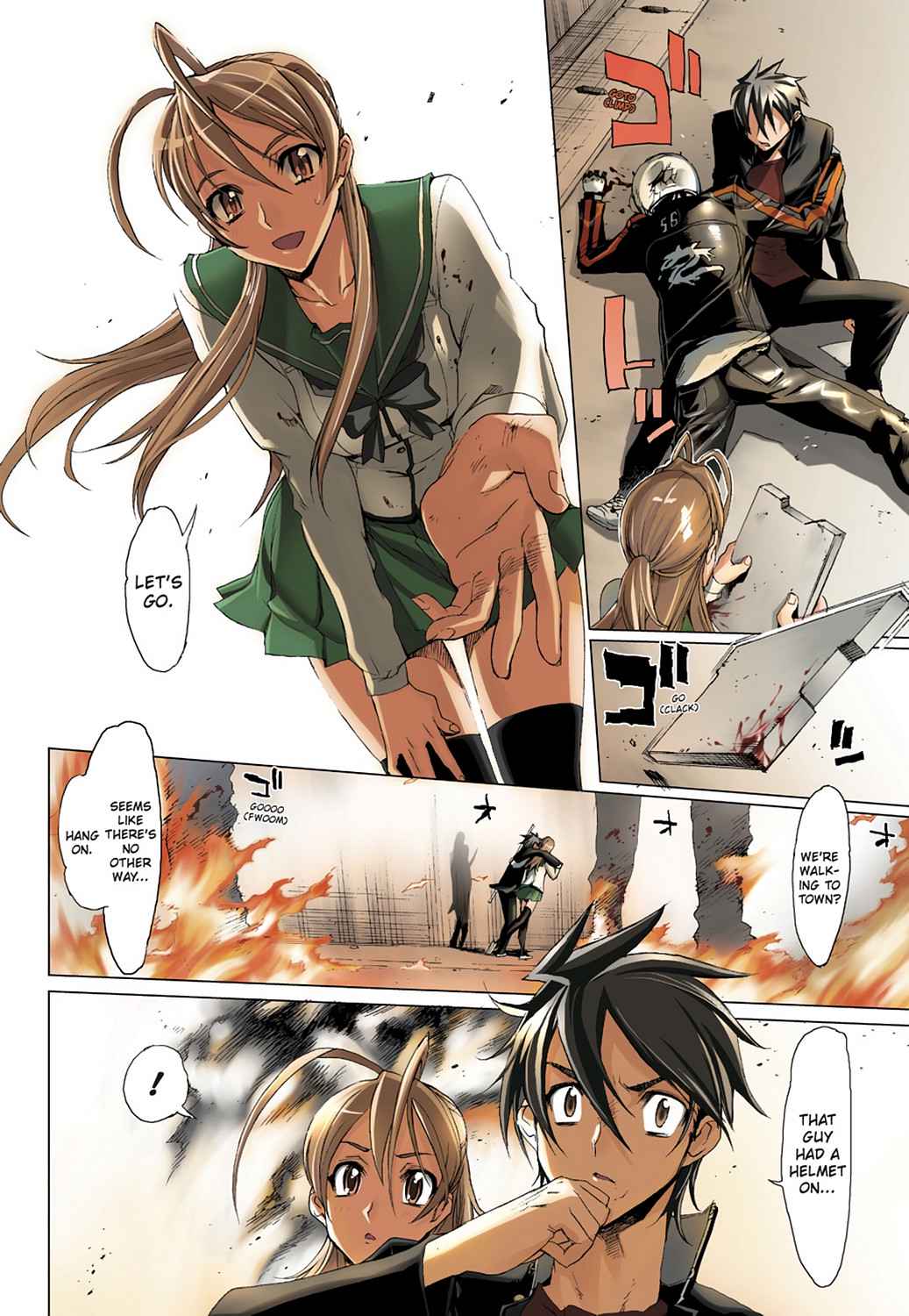 High School of the Dead - Full Color Edition Chap 1 - Next Chap 2