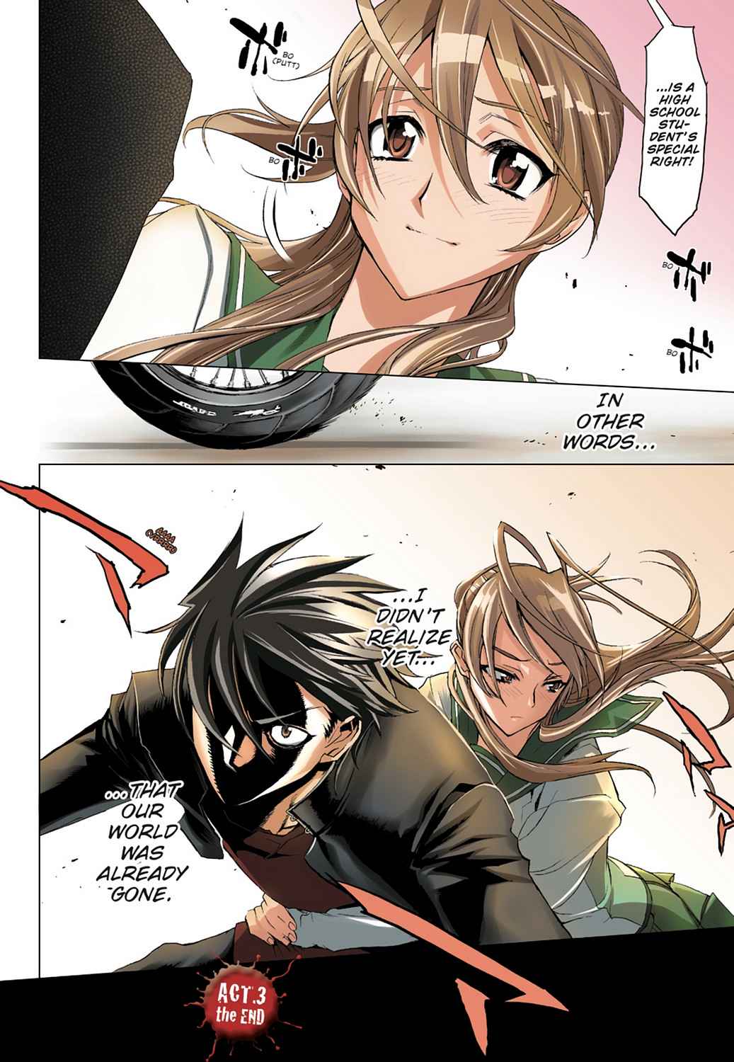 High School of the Dead - Full Color Edition Chap 1 - Next Chap 2