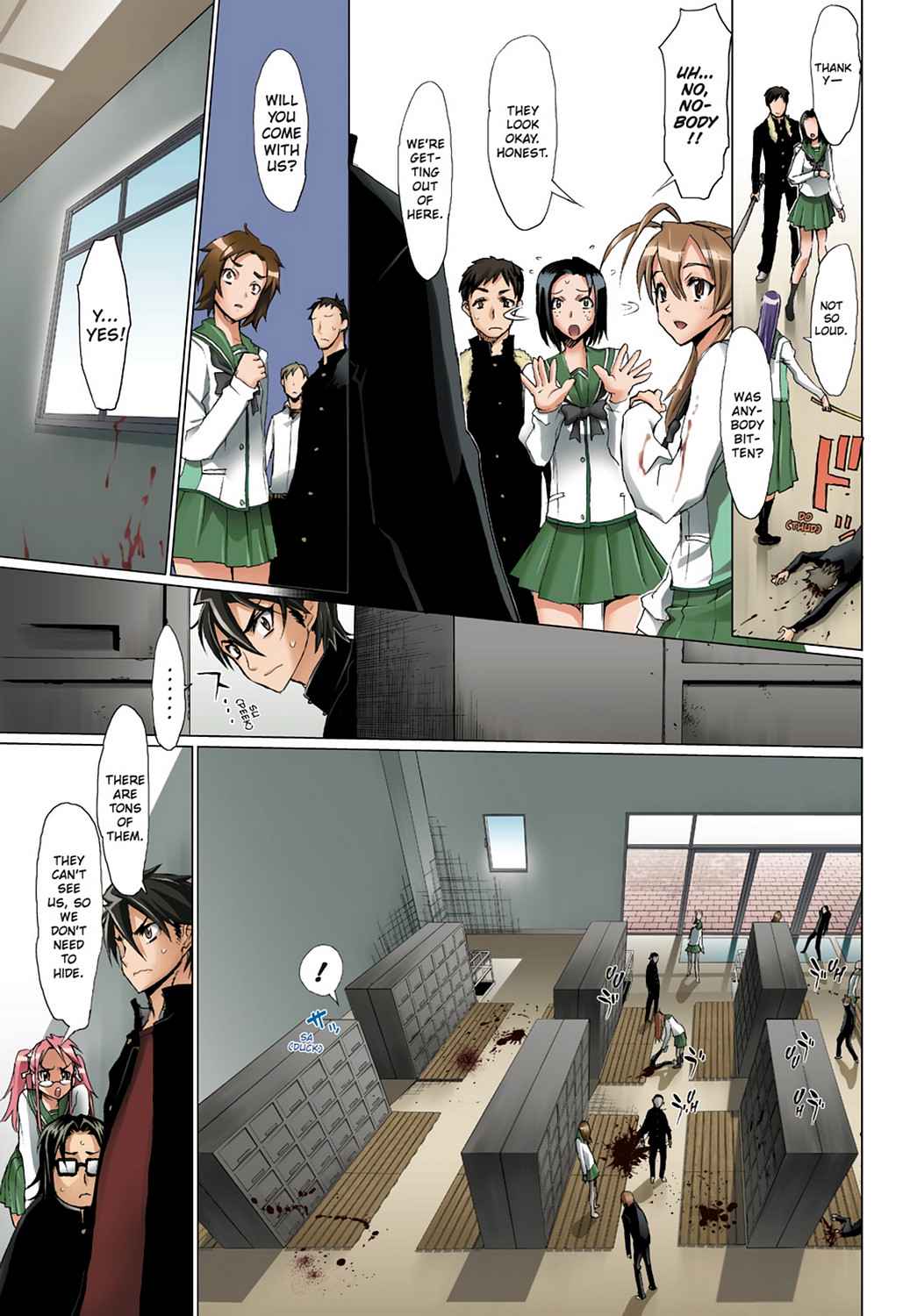 High School of the Dead - Full Color Edition Chap 1 - Next Chap 2