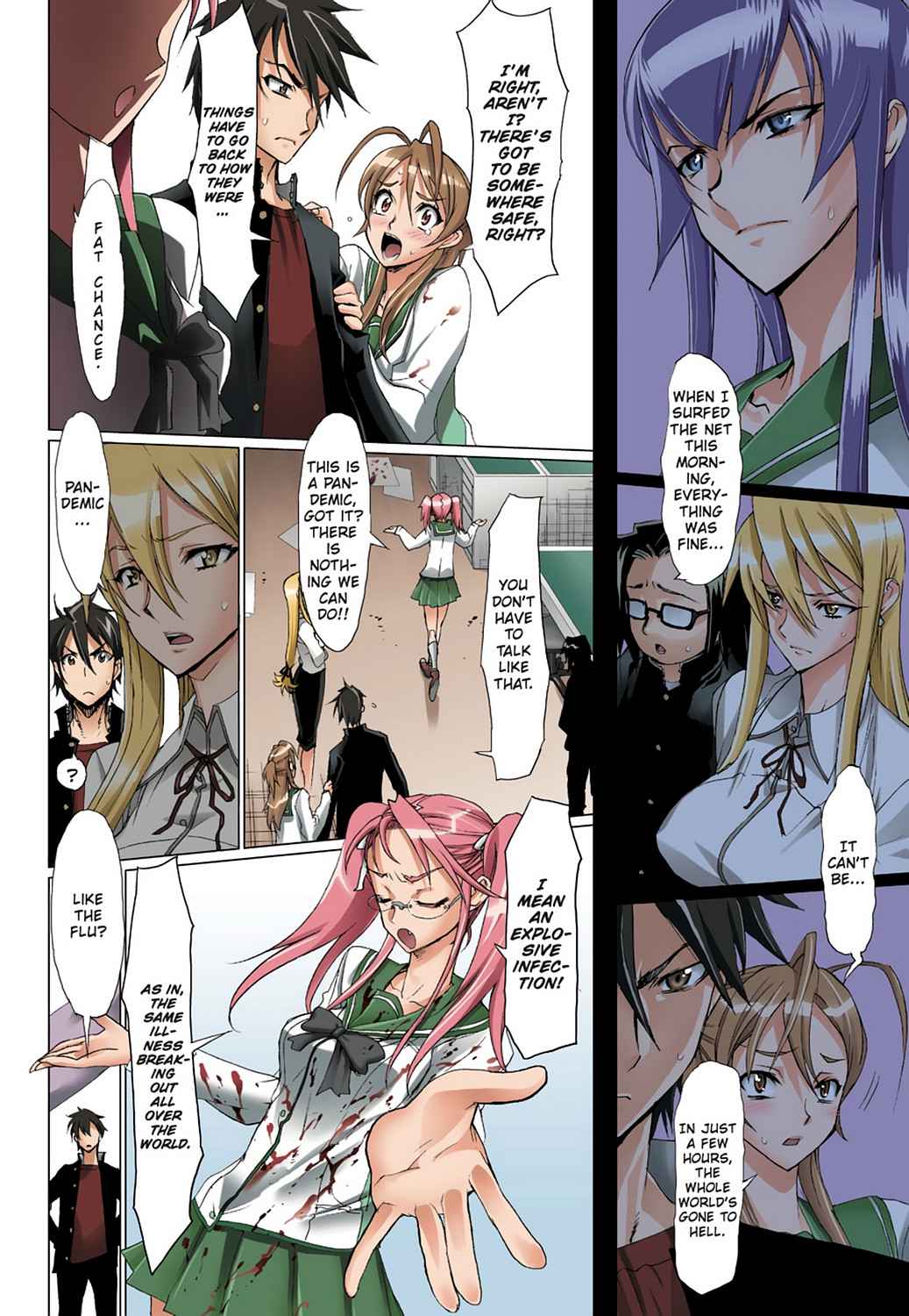 High School of the Dead - Full Color Edition Chap 1 - Next Chap 2