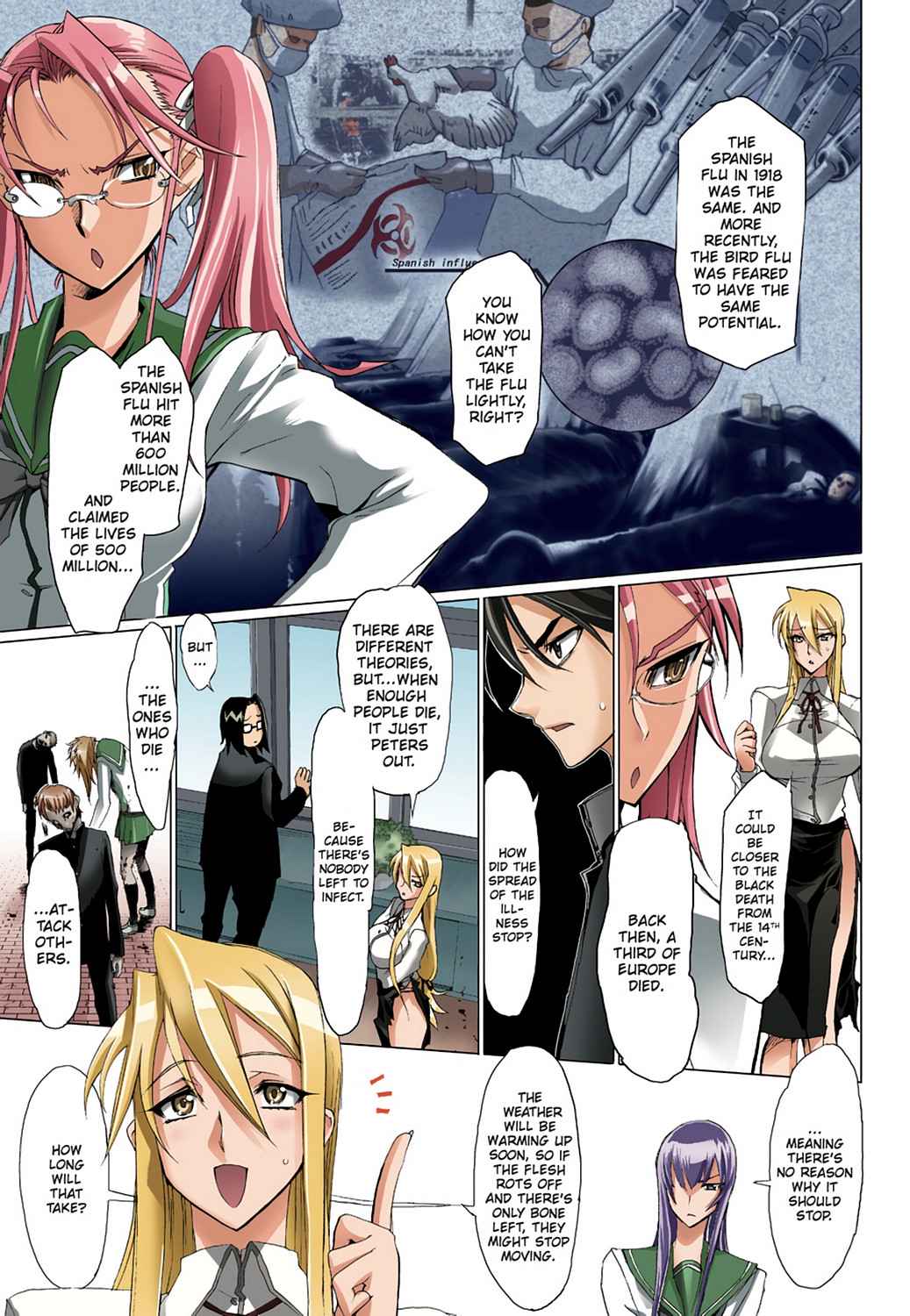 High School of the Dead - Full Color Edition Chap 1 - Next Chap 2
