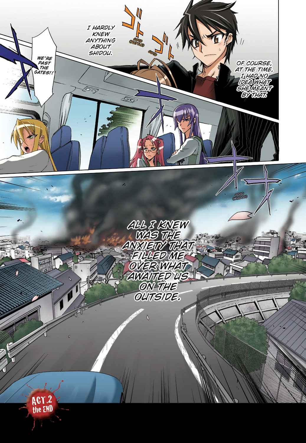 High School of the Dead - Full Color Edition Chap 1 - Next Chap 2