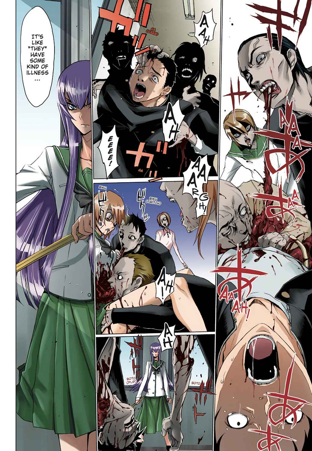High School of the Dead - Full Color Edition Chap 1 - Next Chap 2