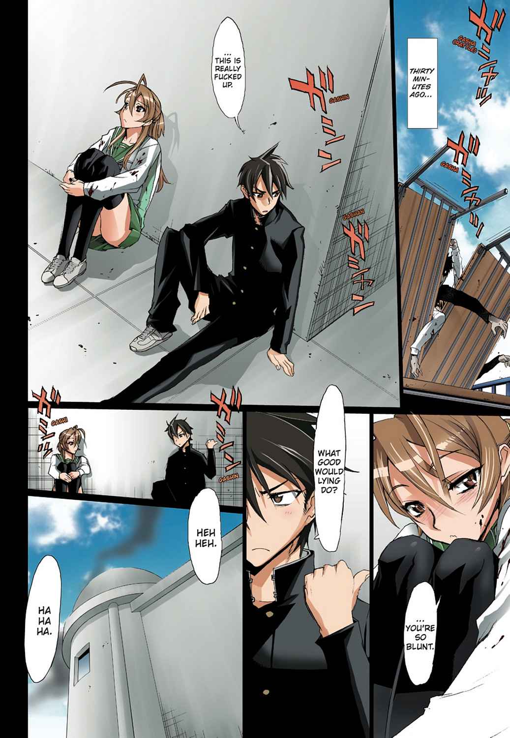 High School of the Dead - Full Color Edition Chap 1 - Next Chap 2