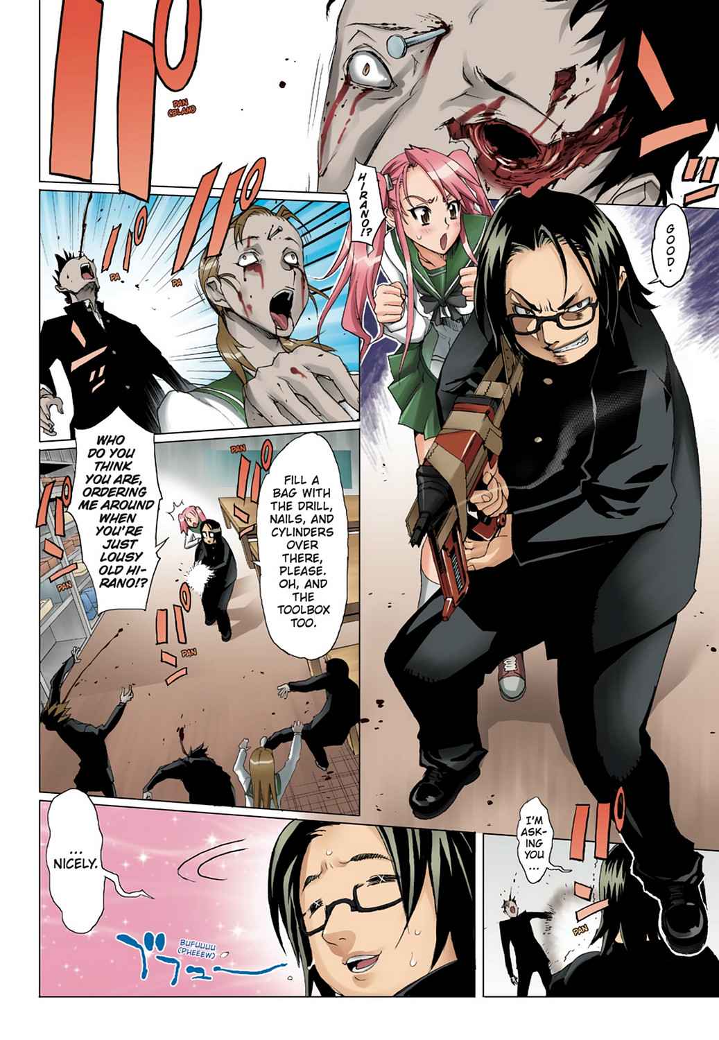 High School of the Dead - Full Color Edition Chap 1 - Next Chap 2